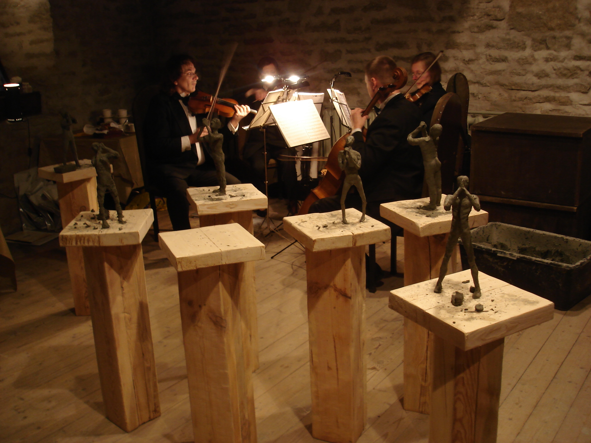 Quatuor de musiciens